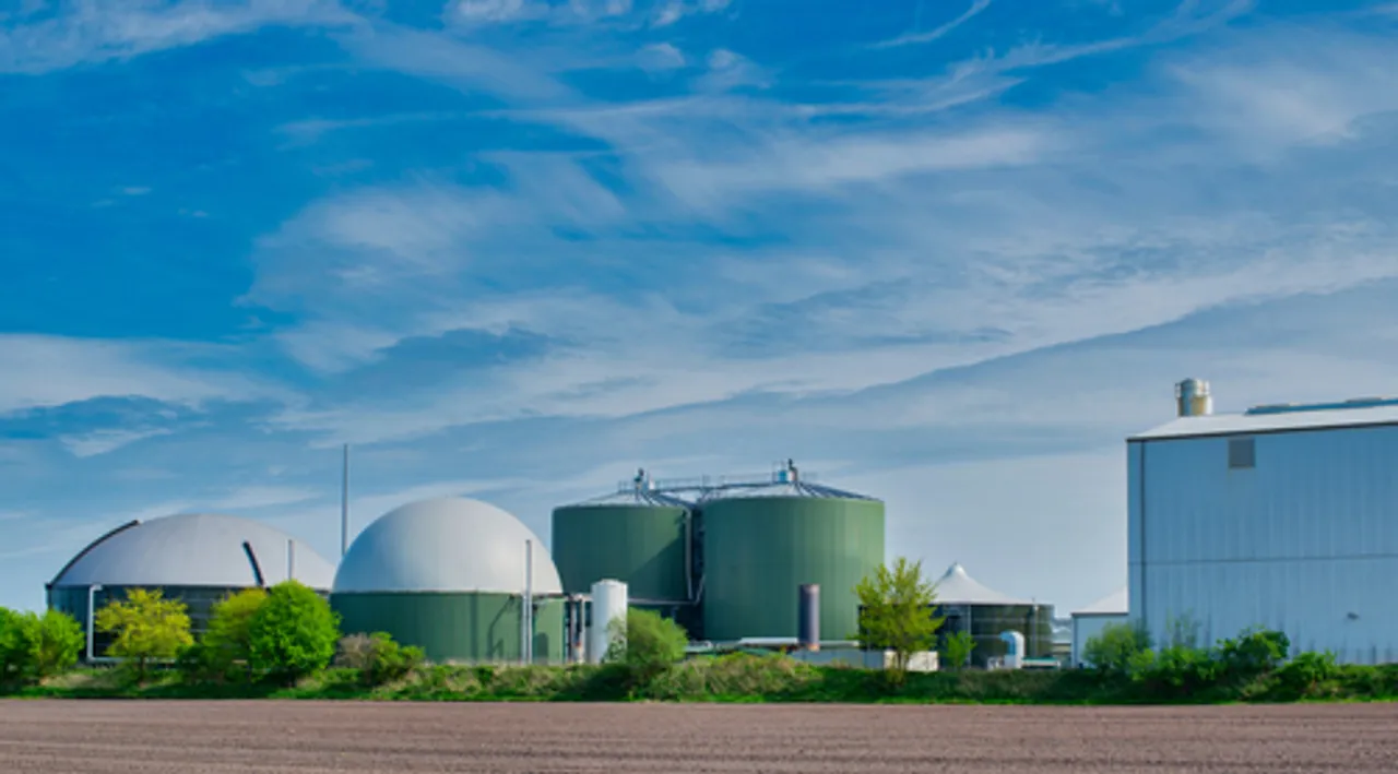 Biogas plant renewable energy